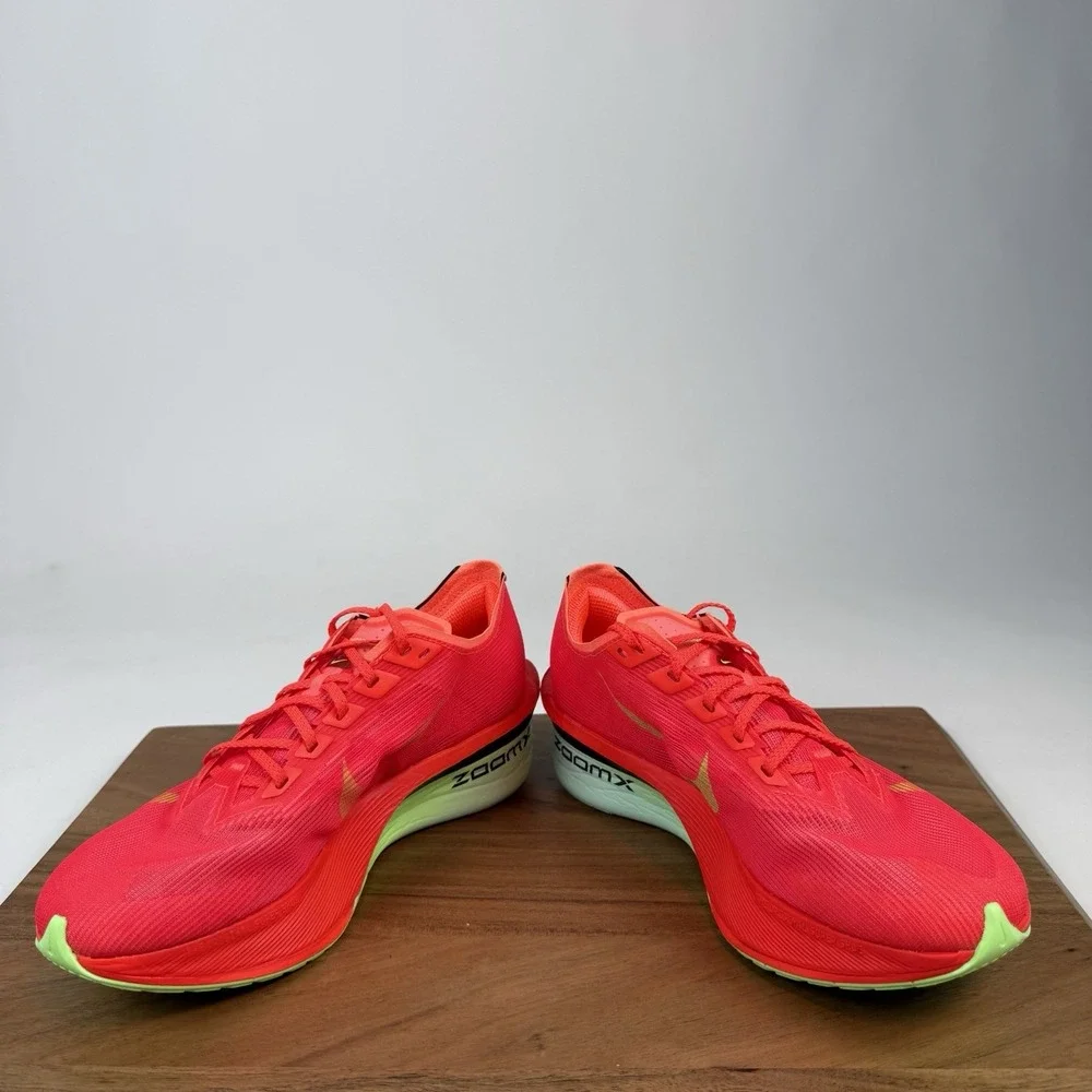 New Womens Nike ZoomX Vaporfly Next% 4 Bright Crimson Shoes Sneakers 7.5‎ M